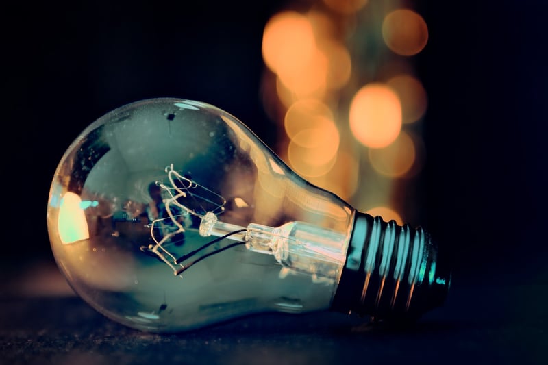 Recycled Light Bulb